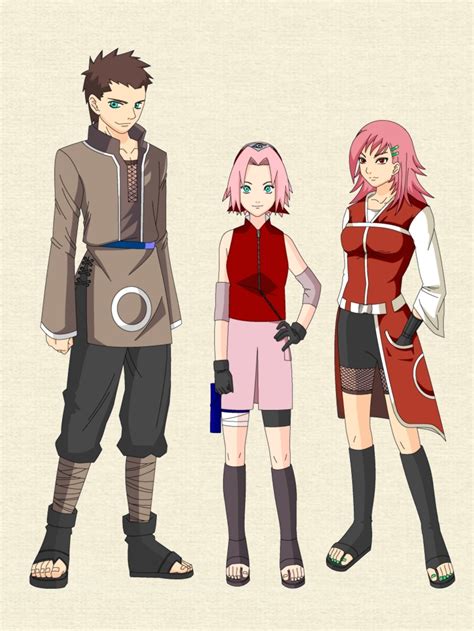 naruto naruto and sakura|naruto sakura's parents.